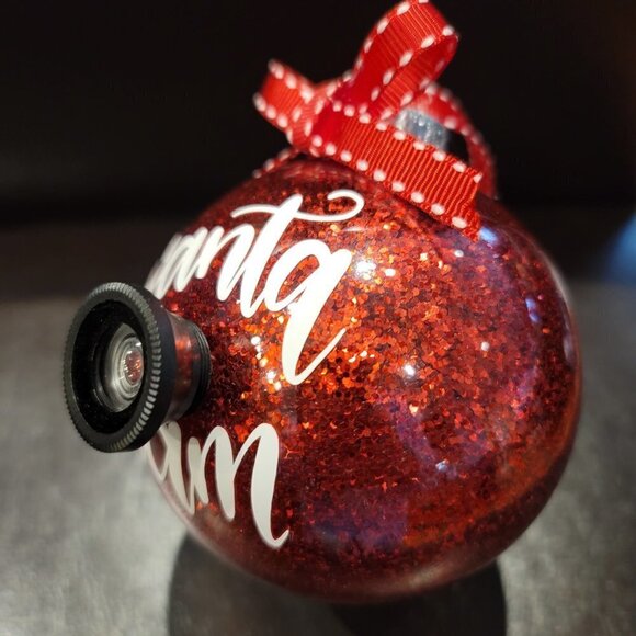 Santa's Always Watching  ornament - Picture 2 of 2